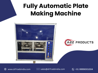 paper plate making machine